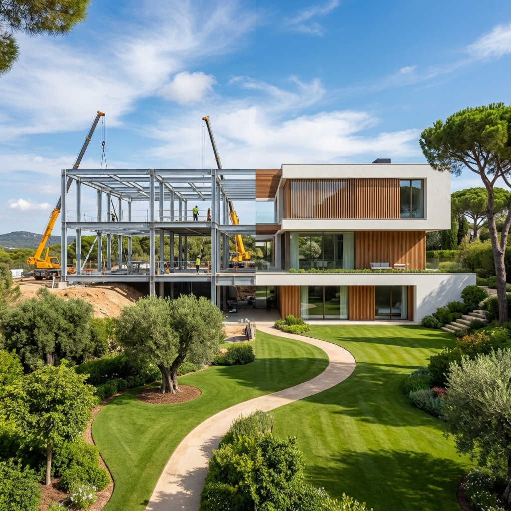 Çelik Villa Yapımı